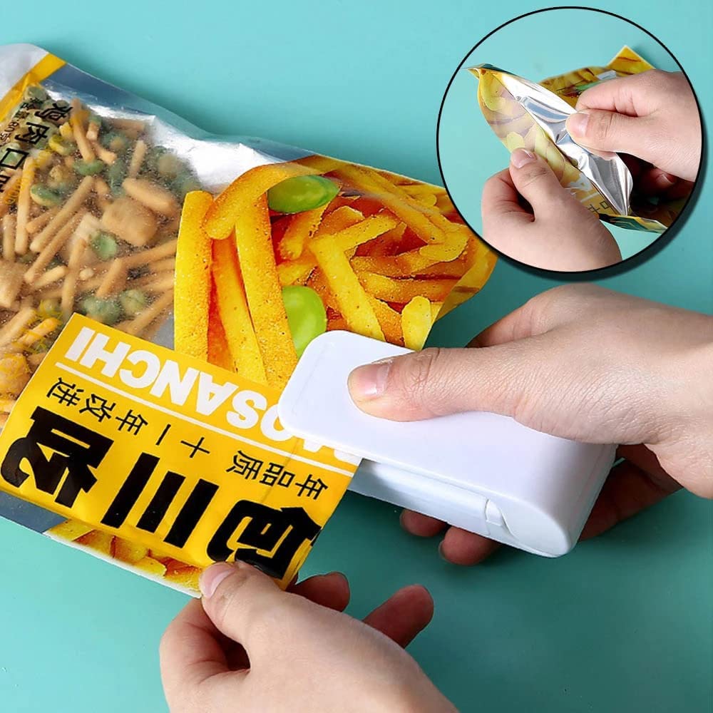 Mini Heat Sealer – Portable Bag Resealer for Chips & Food Storage