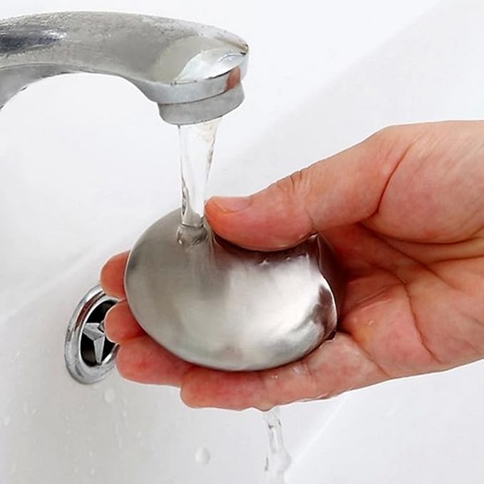 Odour-Removing Stainless Steel Soap – Eliminates Garlic & Onion Smells Instantly